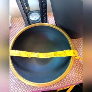 Frosted porcelain bowl in black & gold by Threshhold. NWTS